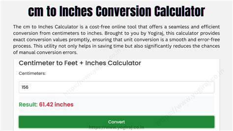 Calculate Centimeters to Inches with Precision: Your Ultimate 2025 Converter