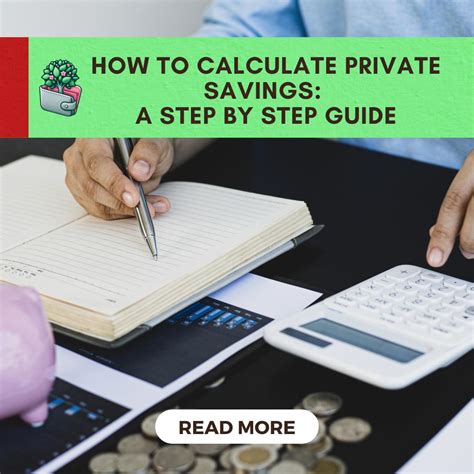 Calculate Private Savings: A Step-by-Step Guide