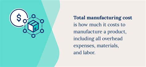 Calculate Total Manufacturing Costs: A Comprehensive Guide