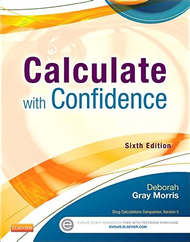 Calculate with Confidence 6e Morris Calculate with Confidence Epub