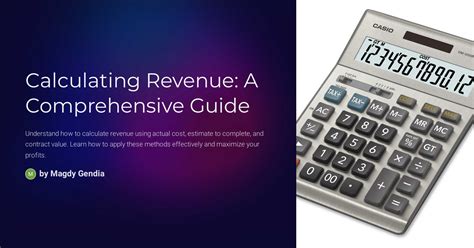 Calculating MVUs: A Comprehensive Guide to Maximizing Revenue