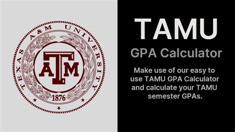 Calculating Your TAMU GPA