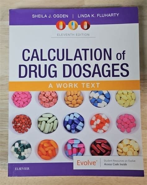 Calculation Drug Dosages Work Text Doc