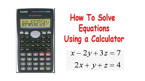 Calculator 3 Variable Equations: Unveiling the Secrets of Math Mastery