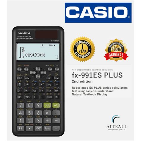 Calculator FX 991 ES Plus: The Ultimate Study Buddy for Math & Science Students