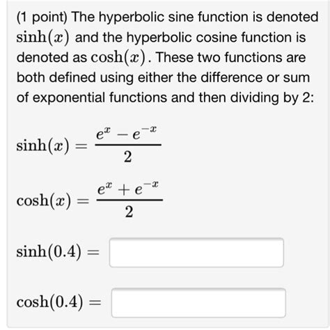 Calculator Sinh: Unlock the Power of Hyperbolic Sine