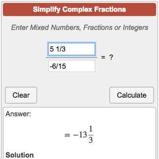 Calculator with Fractions Online: A Comprehensive Guide to Simplify Complex Math Problems