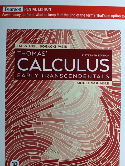 Calculus, Early Transcendentals, Single Variable (Cloth) &am Epub