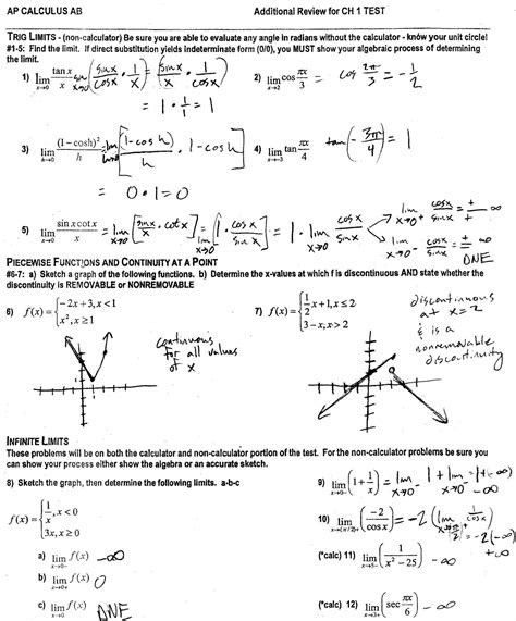 Calculus 3 Unit 1 Exam Review with Answers