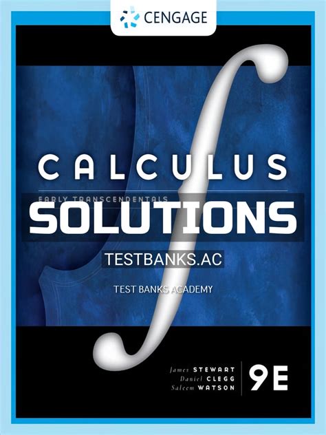 Calculus Early Transcendentals Solutions Manual 2 Epub