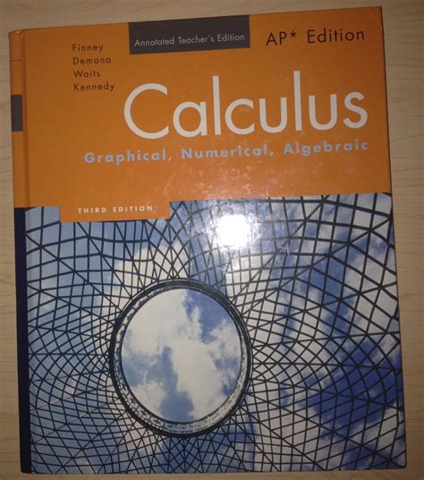 Calculus Graphical Numerical Algebraic AP Edition Annotated Teacher s Edition Kindle Editon