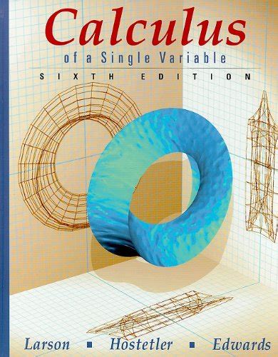 Calculus Larson Hostetler Edwards 6th Edition Solutions Kindle Editon