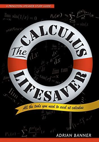 Calculus Lifesaver Tools Princeton Guides PDF