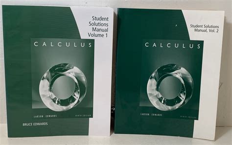 Calculus Solutions Manual Larson Edwards 9th Edition Reader