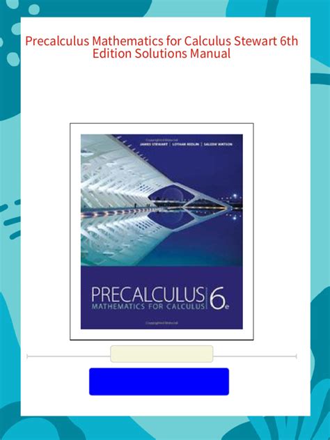 Calculus Stewart 6th Edition Solutions Reader