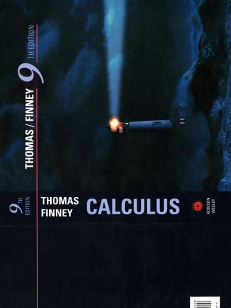 Calculus Thomas Finney 9th Edition Pdf Kindle Editon