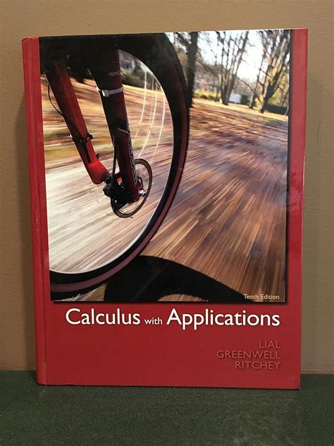 Calculus With Applications 10th Edition Answers Ebook Doc