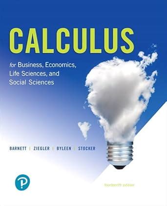 Calculus With Technology For Business, Economics, Life And Social Sciences PDF