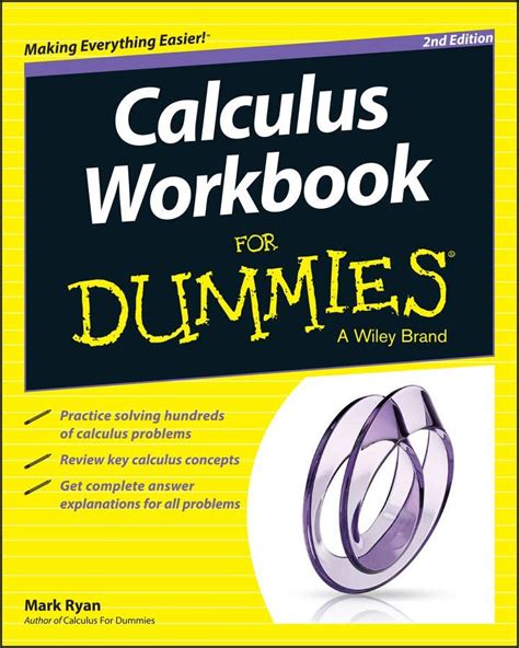 Calculus Workbook For Dummies Ebook   Softouch Information Services Doc