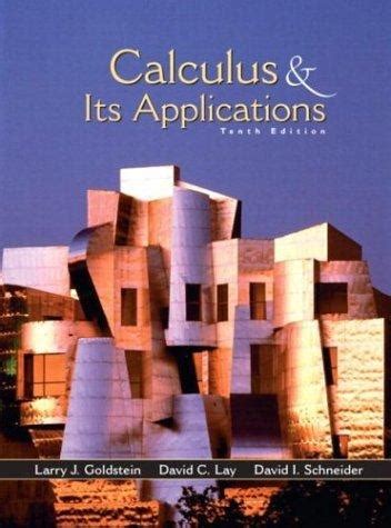 Calculus and its Applications 10th Edition PDF