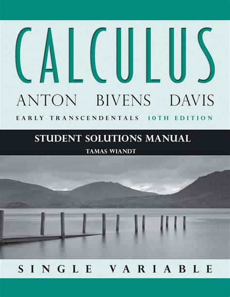 Calculus howard anton bivens solution manual Ebook PDF