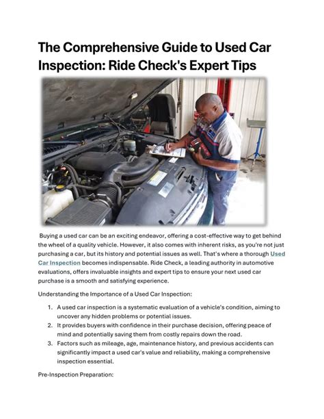 California Car Inspection: A Comprehensive Guide