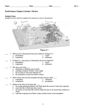 California Earth Science Work Answers Doc