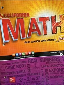 California Math Course 3 Practice Work Answers Doc