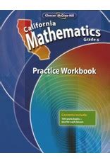 California Mathematics Grade 6 Practice Workbook Answers Kindle Editon