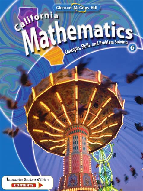 California Mathematics Grade 6 Solutions Manual Doc