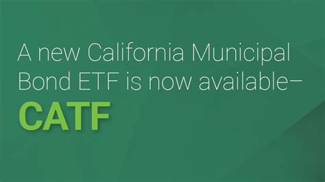 California Municipal Bond ETFs: A Comprehensive Guide for Investors