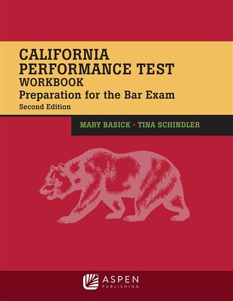 California Performance Test Workbook Preparation for the Bar Exam Bar Review Kindle Editon