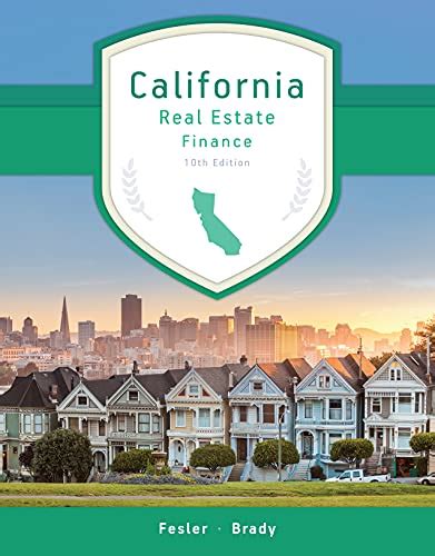 California Real Estate Finance Kindle Editon