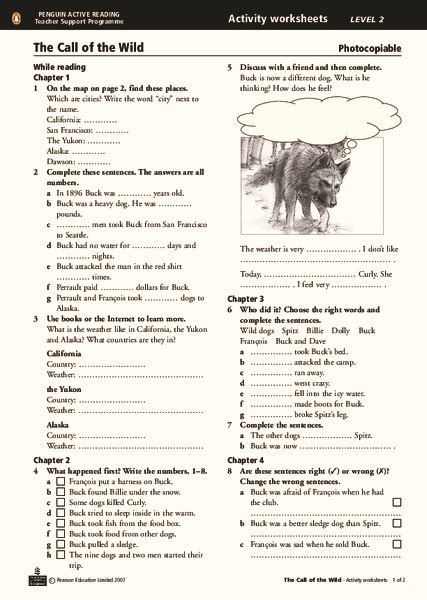 Call Of The Wild Answer Key PDF