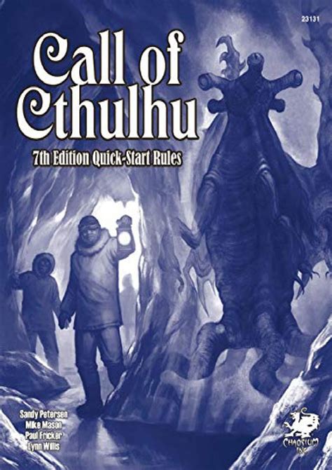 Call of Cthulhu 7th Ed QuickStart PDF