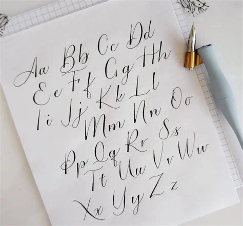 Calligraphy For Beginners Learn Calligraphy Alphabets Lettering Drawing and More