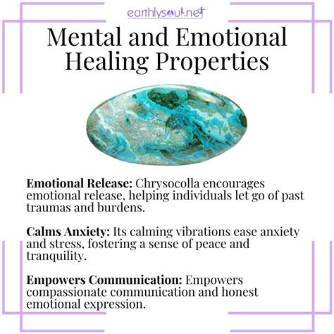 Calming and Peaceful Waters: Emotional Healing with Chrysocolla