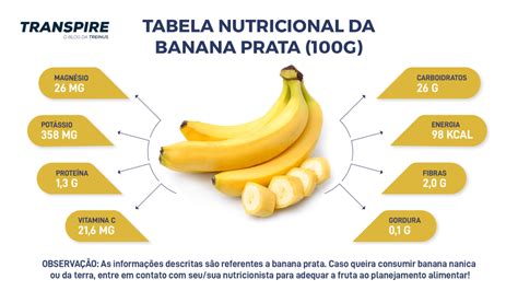 Calorias na banana: conhecendo sua composição nutricional