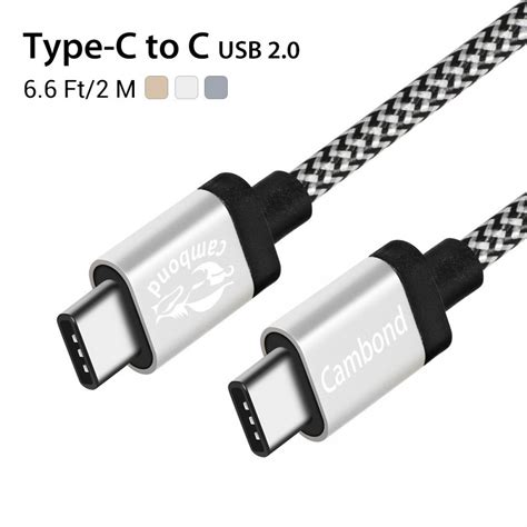 Cambond Braided Reversible OnePlus ChromeBook Kindle Editon