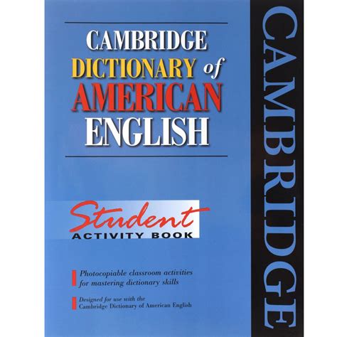 Cambridge Dictionary of American English Student Activity Book Reader