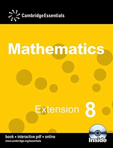 Cambridge Essentials Mathematics Extension 8 Answers Epub