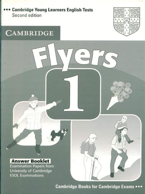 Cambridge Flyers 1 Answer Key Kindle Editon