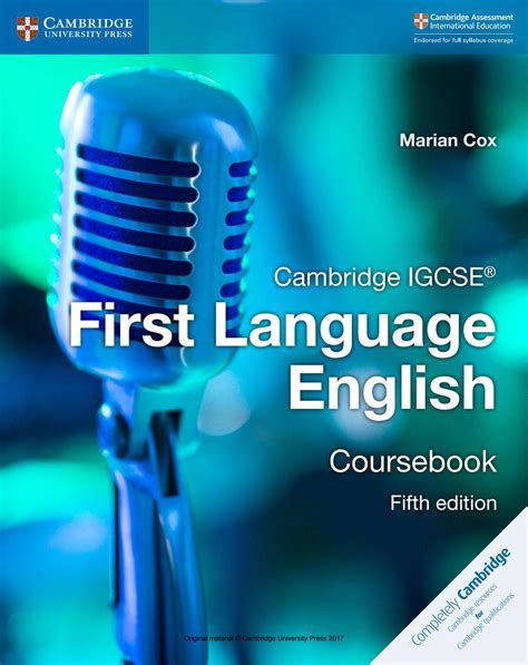Cambridge IGCSE First Language English Coursebook (Cambridge International Examinations) Ebook PDF