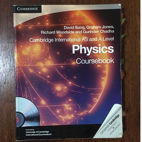 Cambridge International AS Level and A Level Physics Coursebook 1st Published Reader