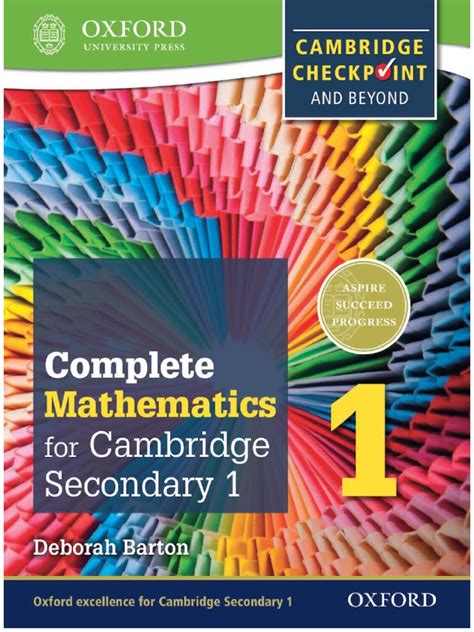 Cambridge Secondary 1   Maths   Resource list Ebook Reader