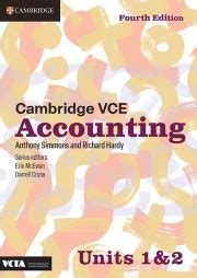 Cambridge Vce Accounting Unit 1 2 Solutions Doc