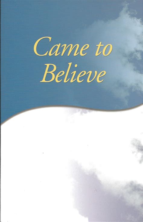 Came to Believe Epub