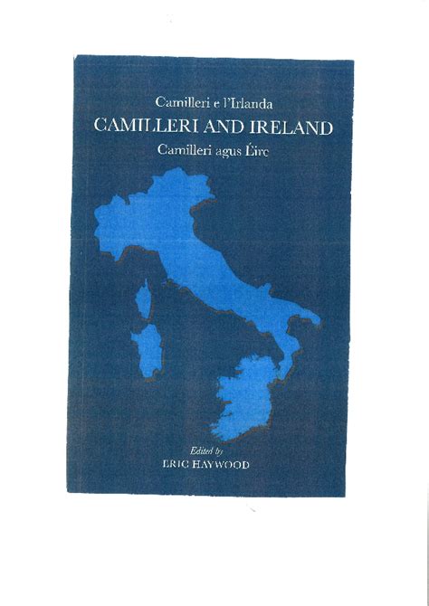 Camilleri and Ireland Camilleri E L Irlanda Camilleri Agus Eire English Irish and Italian Edition Epub