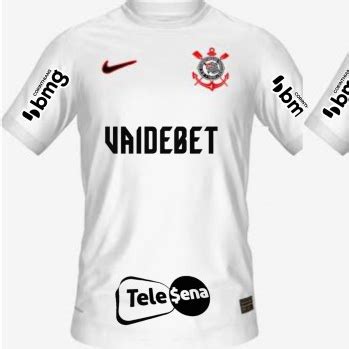 Camisa do Corinthians 2024 Vai de Bet