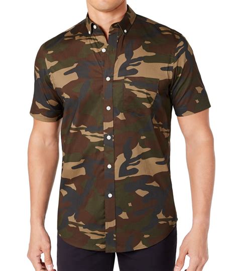 Camouflage Button Down Dress Shirt: Stealthy Style for Every Occasion